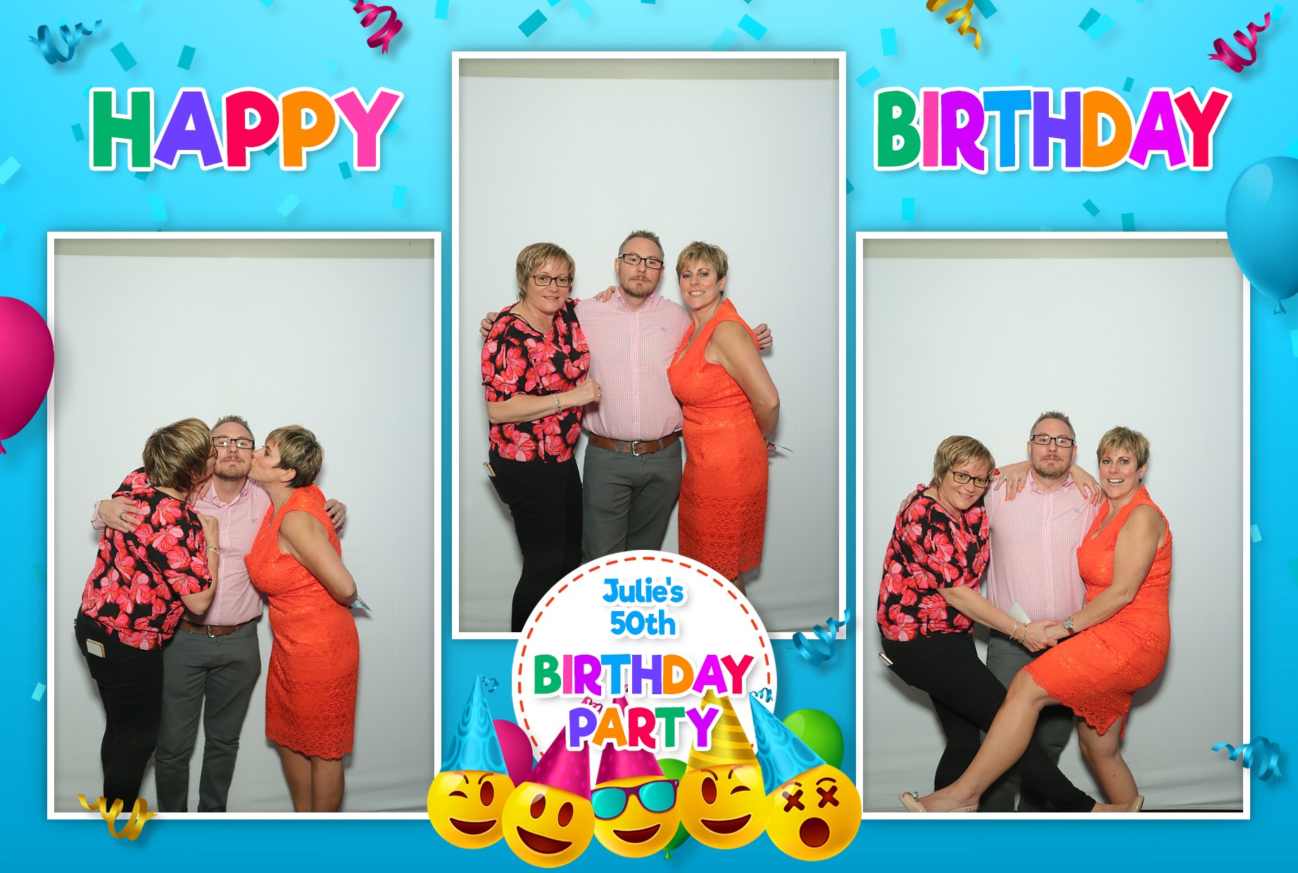 Julie's 50th Birthday | View more photos from the event at gallery.myphotoboothexperience.co.uk/u/MyPhotoBoothExperienceLtd/Julies-50th-Birthday